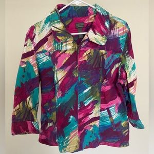 Chicos printed jacket